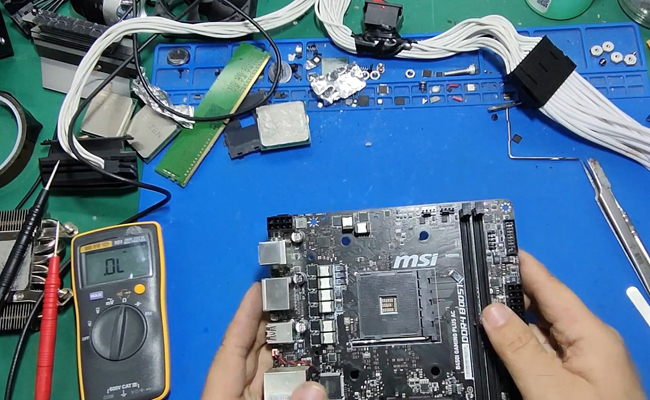 云梦华硕电脑主板维修